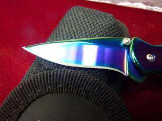 Kershaw 1600VIB Chive Knife Factory Second xxxx Ken Onion Rainbow 