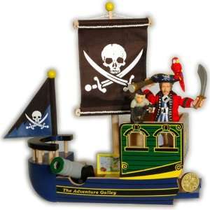  Pirate Legends Deluxe Ship Adventure Galley Toys & Games