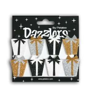   White, Silver & Gold Gift Box Birthday Dazzlers Arts, Crafts & Sewing