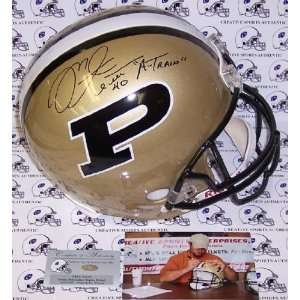 Mike Alstott Autographed/Hand Signed Purdue Full Size Deluxe Replica 