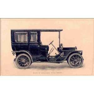 Reprint Peerless Model 19   Limousine; Price, $ 5500 1909  