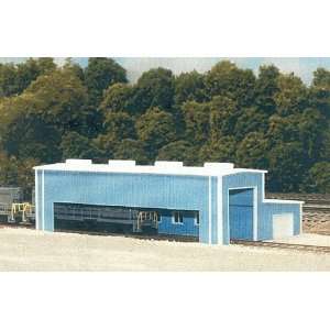   Pikestuff N Scale Atkinison Engine Facility Kit (Blue) Toys & Games