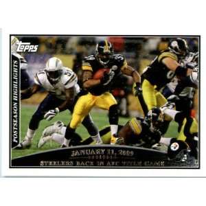  2009 Topps #316 Willie Parker PH   Pittsburgh Steelers 