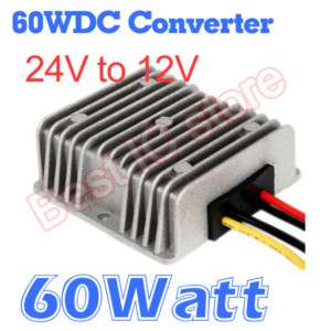 DC DC Converter 24V Step down to 12V 5A   60W Regulator  