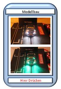 LED Slotcar und Carrera Beleuchtung xenon/rot  