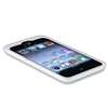 White Skin Cover Case+Protector Accessory For Apple iPod i Touch 4G 