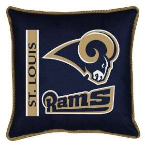    St Louis Rams (2) SL Bed/Sofa/Couch/Toss Pillows