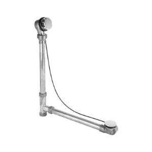 Cable Operated Bath Drain with Factory Sealed Swivel Overflow Head 