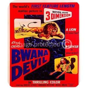  Bwana Devil Vintage Movie MOUSE PAD