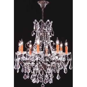  Charleston Eight Light Crystal Chandelier by James R 