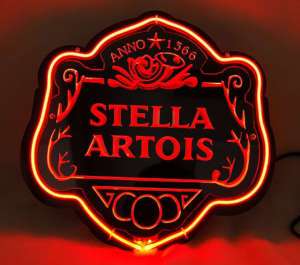 SB049 Stella Artois Bar Beer Display 3D Neon Light Sign  