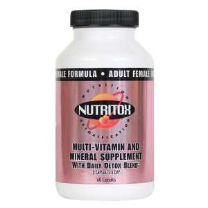  Nutritox Female 2/day, 4 ounces Bottle Health & Personal 