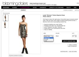 NEW LAROK Shimmy Ombre Sequin Glitter Top Dress S $400  