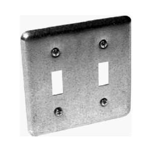  12 each Raco Two Device Wall Plate Cover (871)
