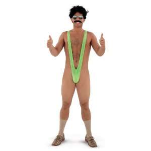   Party By Smiffys USA Borat Lycra Mankini Costume / Green   One Size