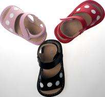 Squeaky Sandals with Polka Dots Toddler Size1 7  