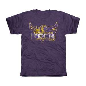  Tennessee Tech Golden Eagles Distressed Primary Tri Blend 