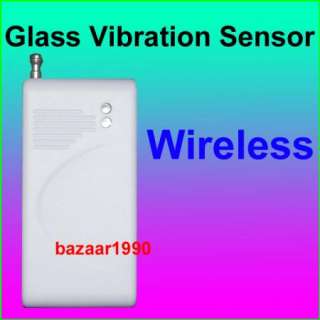315mhz Wireless Glass Vibration Sensor shock sensor Detector  