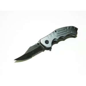  Pocket Knife Silver Stainless Steel Blade   GSE186GRYWT 