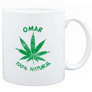    Mug White  Omar 100% Natural  Male Names