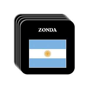  Argentina   ZONDA Set of 4 Mini Mousepad Coasters 