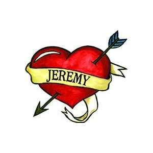  Jeremy Temporaray Tattoo Toys & Games