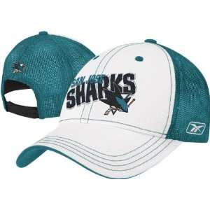    San Jose Sharks Mesh Back Trucker Adjustable Hat