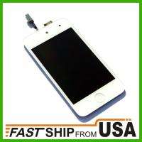 Ipod Touch 4th Gen Compatible White LCD Screen Touch Digitizer 