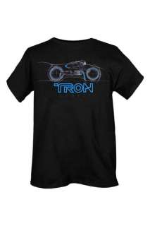 Tron Legacy Glow In The Dark Light Cycle T Shirt  