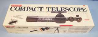 Complete Bushnell Refractor Telescope   Model 781338  