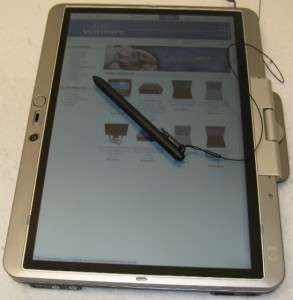 HP Elitebook 2710p 12 Notebook Tablet 1.2Ghz Dual Core 2 Duo 2GB 