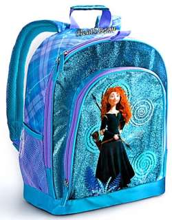 2012 NEW  BRAVE Princess Merida Backpack Book Bag Bow 