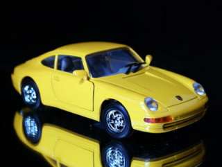 Porsche 911   HOT WHEELS   Diecast 118 Scale Yellow  