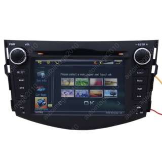 06 11 Toyota RAV4 Car GPS Navigation Radio DVB T TV Bluetooth IPOD DVD 