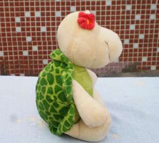 NICI Bring Red flower Tortoise Stuffed Animals 35CM New  