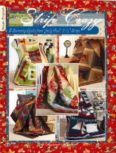 Strip Crazy Book   8 Quilts from Jelly Rolls Pattern  