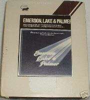 EMMERSON LAKE PALMER 8 TRACK tape classic rock 1974  
