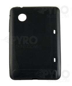 HTC Flyer Soft Rubber Gel Case TPU   Black  