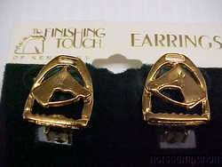 Jewelry Lot   3 Pair of Clip On Horse Head Earrings  