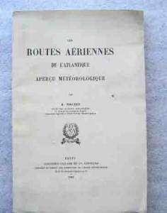 AVIATION METEO AERIENNE ATLANTIQUE 1928 avec CARTES  