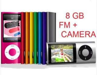 8GB 5th  MP4 MP5 Player FM CAMERA Pink color  