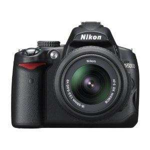 REFURBISHED Nikon D5000 Digital SLR Camera + 28 Piece Camera Outfit 