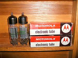   pair Motorola branded Made in France Tested Very Good  NOS?  