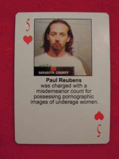 2003 Pee Wee Herman (Paul Reubens) Starz Behind Bars Mug Shot Photo 