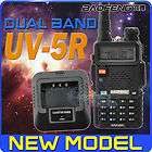 BAOFENG UV 5R 4W136 174/400 ​480Mhz RADIO WITH Desktop Charger + UV 