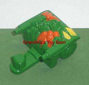 Fisher Price Little People Farm VEGETABLE Cart Green  