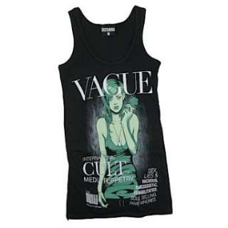 Disturbia Tanktop VAGUE VEST black  Bekleidung