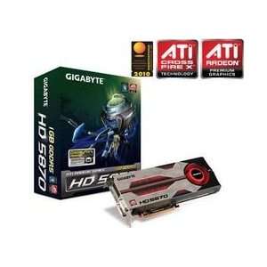 Gigabyte ATI Radeon HD5870 Grafikkarte (PCI e, 1GB DDR5 Speicher, 1 