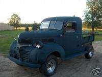 1939 or 40? dodge panel delivery/extended cab pickup  