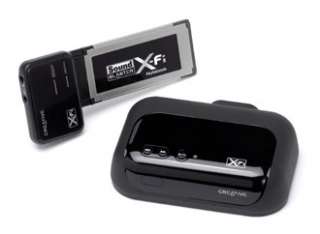 Creative SoundBlaster X Fi Notebook Wireless ExpressCard Soundkarte 